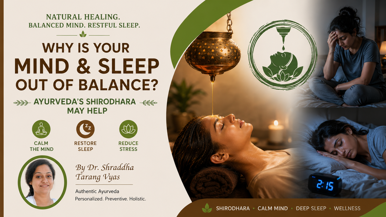 Shirodhara Benefits for Brain Health: Ancient Ayurvedic Wisdom Meets Modern Science